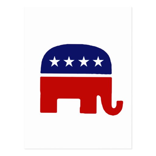 Republican Elephant / GOP Elephant Post Cards