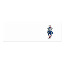 Republican Elephant Mascot Thumbs Up USA Flag Business Card Templates