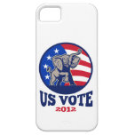Republican Elephant Mascot USA Flag Vote casemate cases