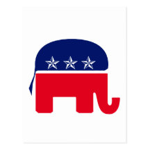Republican Elephant Postcards