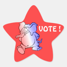 REPUBLICAN ELEPHANT Sticker