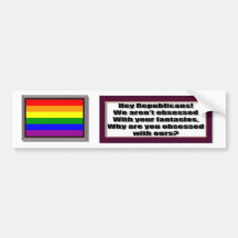 Republican Fantasies Bumper Sticker