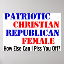 Republican Female! Print