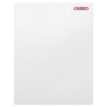 Republican Greed Personalized Letterhead