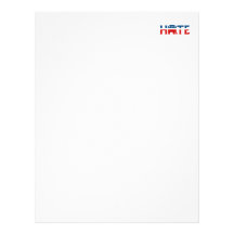 Republican Hate Letterhead Design