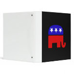 Republican Logo 3 Ring Binder