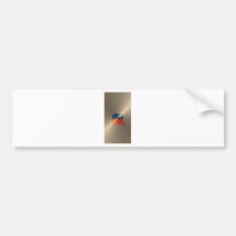 Republican Logo In Gold Bumper Sticker