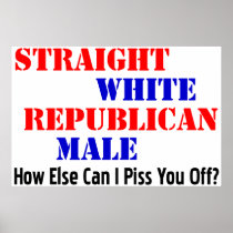 Republican Male! Posters