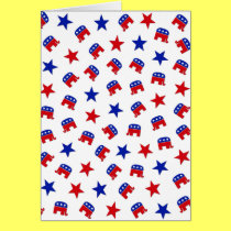 Republican Party Collage cards