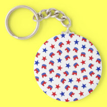 Republican Party Collage keychains