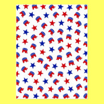 Republican Party Collage postcards