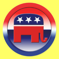 Republican Party Symbol stickers