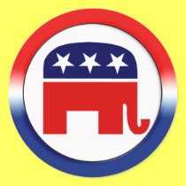 Republican Party Symbol stickers