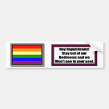 Republican Pools Bumper Sticker