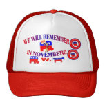 Republican Remember In November Anti ObamaCare Trucker Hats