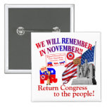 Republican Remember In November Anti ObamaCare Pin