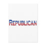 Republican Stars and Stripes Logo Post Card