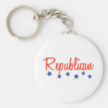 Republican (Stars) Key Chain