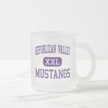 Republican Valley - Mustangs - Junior - Indianola Coffee Mugs