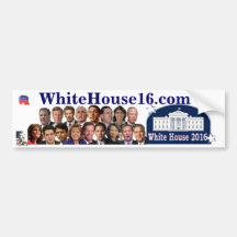 Republican White House 2016 Bumper Sticker