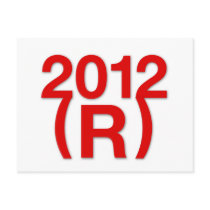 Republican Win in 2012 Post Cards
