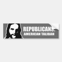 Republicans - American Taliban Bumper Sticker