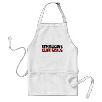 Republicans Club Seals Apron