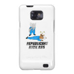 Republicans kick ass Faded.png Samsung Galaxy S2 Case