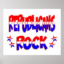 Republicans Rock Poster