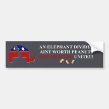 Republicans Unite Bumper Sticker