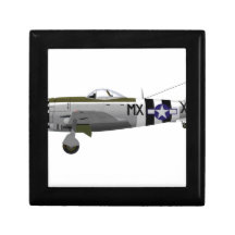Republilc P-47D Thunderbolt 226671 Trinket Box