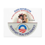 Republincans and Limbaugh postcards