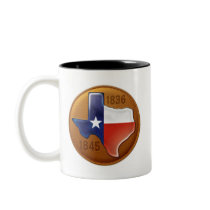 République de tasse de café du Texas tasses