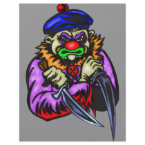 Repulsive Evil Clown Flyer Design