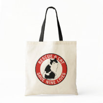 Rescue a Cat, Save Nine Lives Bags