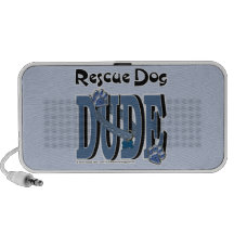 Rescue Dog DUDE Laptop Speakers