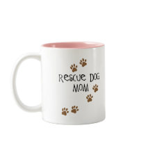 Rescue Dog Mom Mug