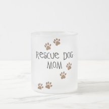 Rescue Dog Mom Mug