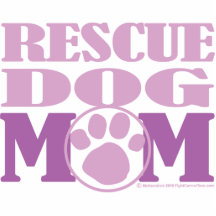 Rescue Dog Mom Photo Cutout