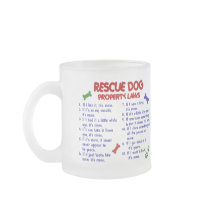 RESCUE DOG Property Laws 2 Mug