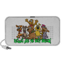 Rescue Dogs are the best Breed Notebook Speaker