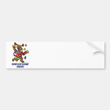 RESCUE DOGS ROCK BUMPER STICKER