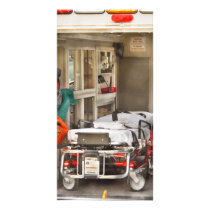 Rescue - Inside the Ambulance Photo Greeting Card