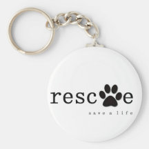 RESCUE -  Save A Life Keychain