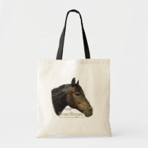 Rescued ForeverMorgan  Horse Apollo Canvas Bag