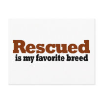 Rescued Is My Favourite Breed