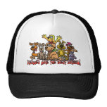 RESCUES ARE THE BEST BREED CAPS MESH HATS