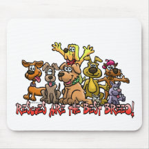 RESCUES ARE THE BEST BREED MOUSEPAD