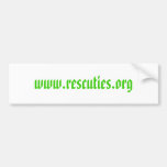 Rescuties Bumper Sticker