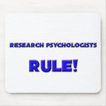 Research Psychologists Rule! Mouse Mat